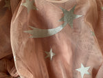 Stella McCartney KIDS Girl's Foil Star Tulle Dress In Pink Size 8 years old children