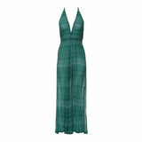 Missoni Mare knit halter neck green jumpsuit size I 42 UK 10 US 6 ladies