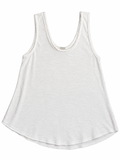 American Vintage White Cotton Tank Top – Size S ladies