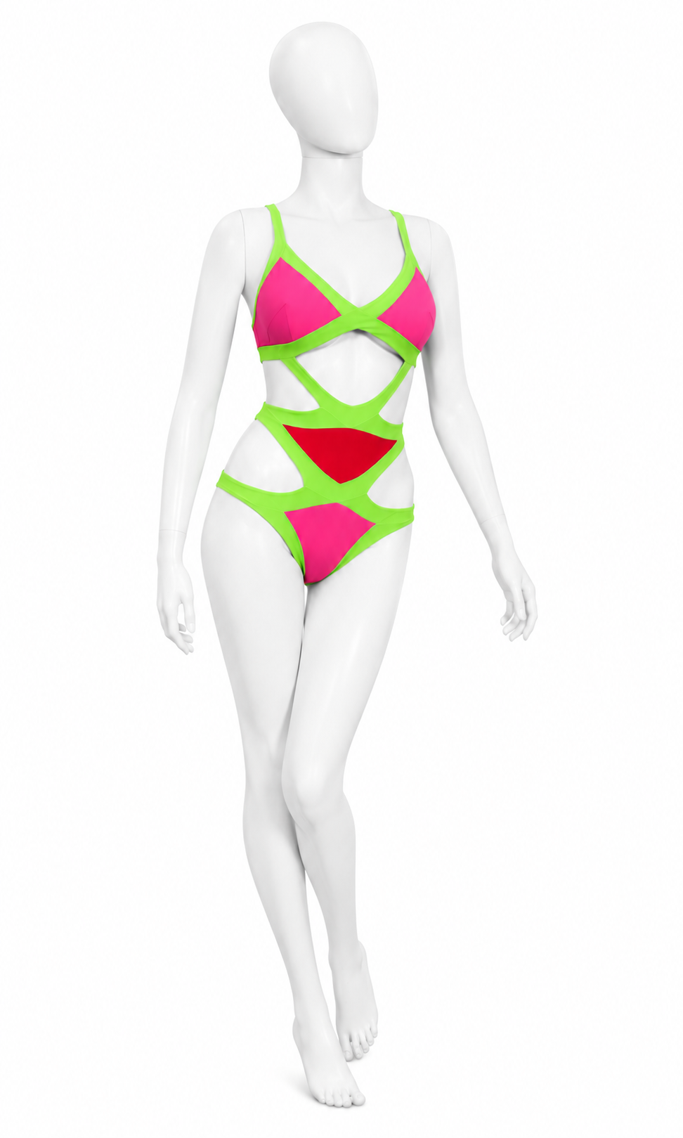 Agent Provocateur Mazzy Cut-Out Swimsuit – Size 4 ladies