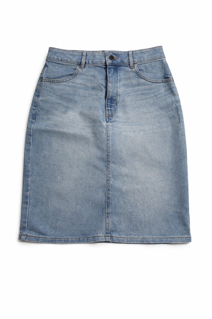 Boss Hugo Boss Responsible denim skirt knee length A line size M medium ladies