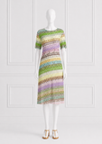 Missoni Striped Midi Dress – IT 42 / UK 10 / US 6 ladies
