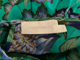 Zimmermann zimmermann Floral Silk & Cotton Romper Playsuit Size 0 XS ladies