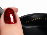 Saint Laurent LA 16 Leather Mules – Black – EU 39 ladies