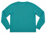 Prada Cashmere & Virgin Wool V-Neck Sweater IT 38 (UK 6 / US 2 / XS) ladies