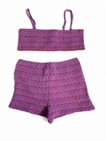 Giorgio Armani Two-Piece Knit Set -shorts and top ladies
