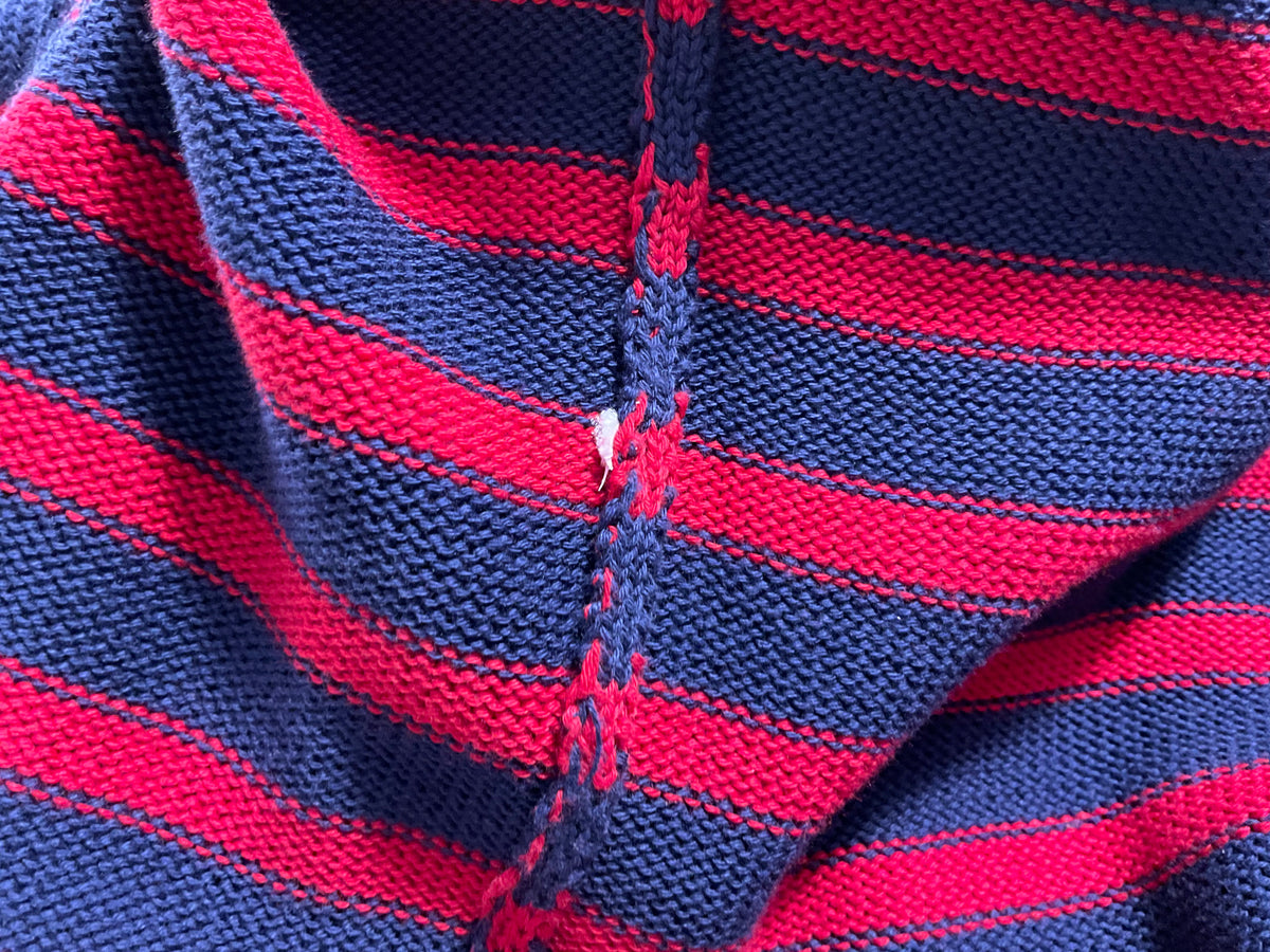 Chez Valentino striped cotton sweater jumper ladies