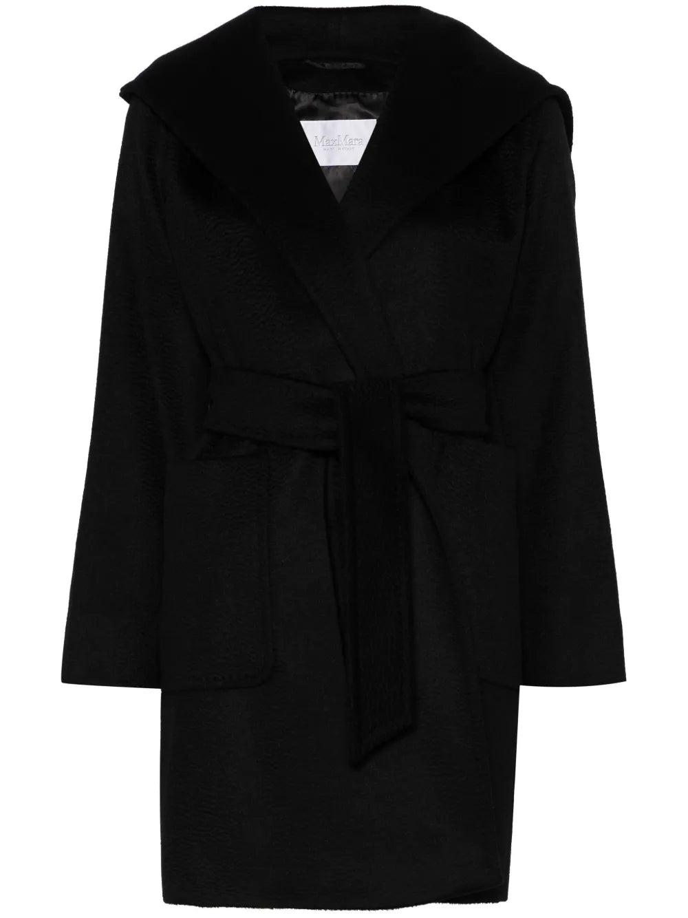 MAX MARA - RIALTO COAT BLACK SIZE S SMALL LADIES