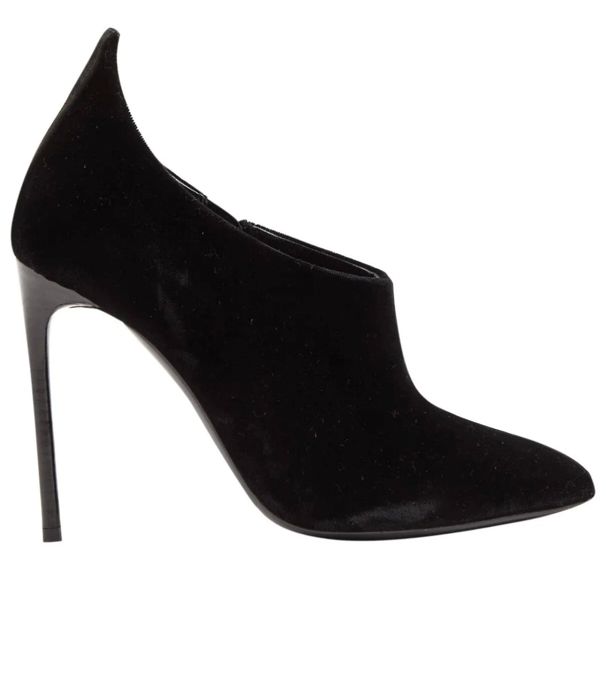 TOM FORD Velvet ankle boots heels Size 37.5 UK 4.5 US 7.5 ladies