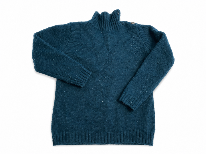 Bonpoint Boys 100% Cashmere Roll-Neck Sweater 4 years children