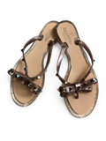 Valentino Garavani Rockstud Rubber Sandals – Size 38 ladies