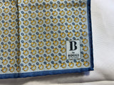 B by Boggi Milano Men’s 100% Cotton Pocket Square men