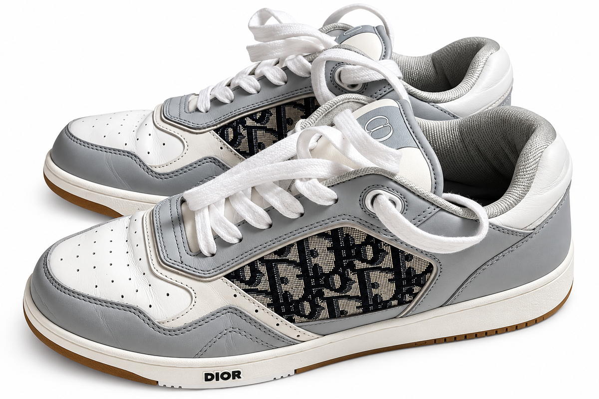 Christian Dior B27 Uptown Oblique Jacquard Low-Top Sneakers – Size EU 42.5 men