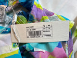 Sara Roka Womens Printed Pleated Dress size I 44 UK 12 US 8 ladies