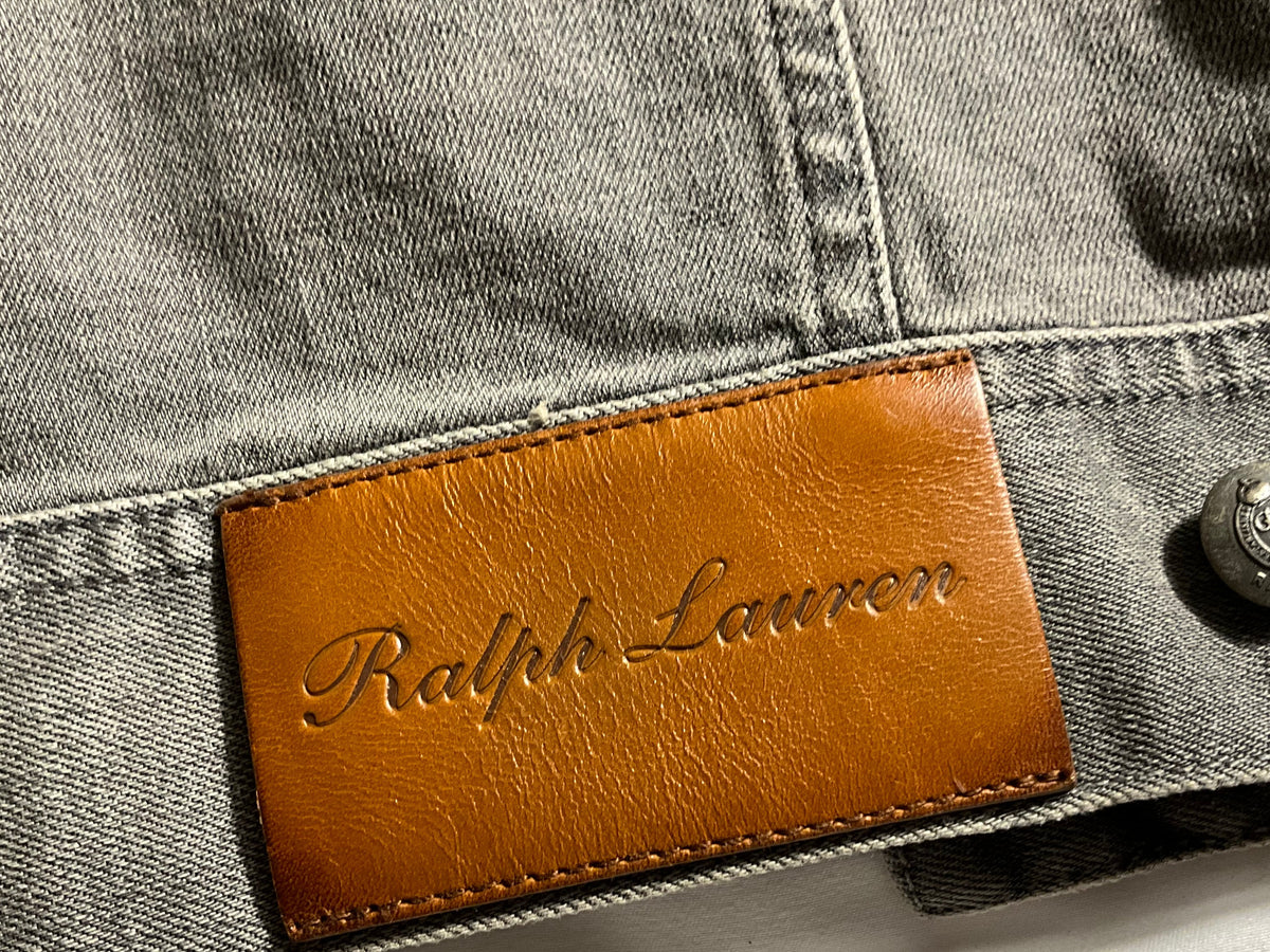 Ralph Lauren Collection Men’s Grey Denim Jacket – Size M men