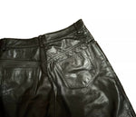 Picked by L&F High Waisted Faux Leather Shorts Size XS ladies