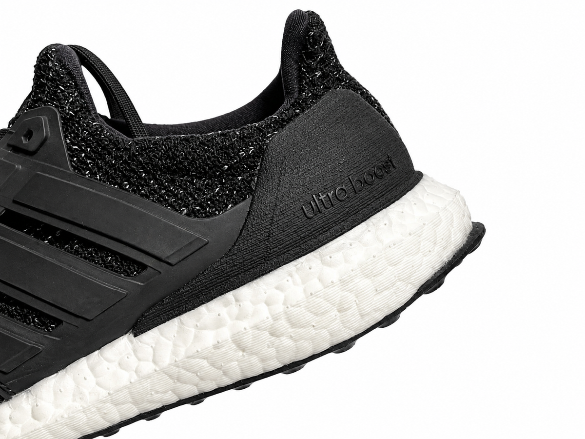 Adidas Ultra Boost Black Knit Trainers size 38 ladies