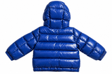 Moncler Aubert Baby Blue Hooded Down Puffer Jacket – 6/9 Months 68 cm children