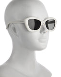 Saint Laurent SL 68 SUNGLASSES | IVORY GREY ladies