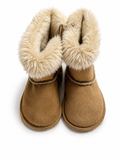 Miki House Kids Faux Fur Boots children