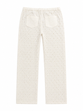 SUNDAY SAINT-TROPEZ WHITE BRODERIE ANGLAISE PANTS TROUSERS SIZE XL LADIES