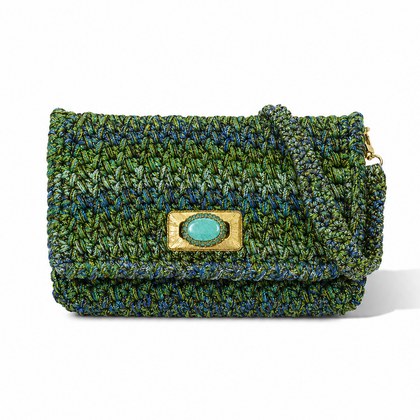 Boks & Baum Bovary Prestige Handmade Crochet Shoulder & Crossbody Bag ladies