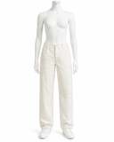 Polo Ralph Lauren The Ricky Pant Ecru Cotton Trousers – Size US 6 ladies