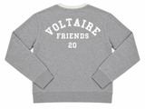 Zadig & Voltaire Watson Grey Logo Print Sweatshirt – Size S ladies