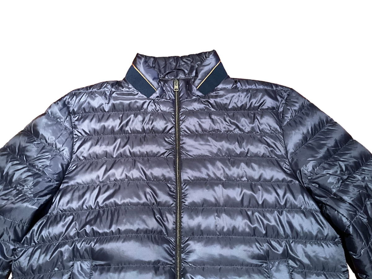 Herno Lightweight dawn feathers blue down bomber jacket Size 52 men