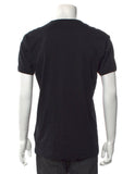 Dolce & Gabbana plaque V neck black T shirt size I 50 men