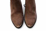 Golden Goose Handmade Suede Leather Young ankle boots in dark brown Size 38 ladies