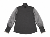 Brunello Cucinelli Monili-Embellished Turtleneck Top ladies