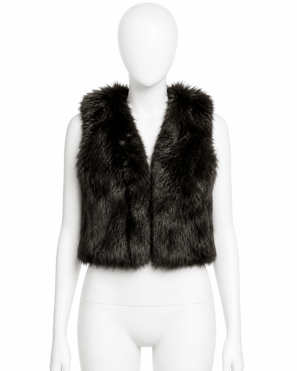 Joseph Cropped Shearling Fur Vest ladies
