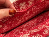 Christian Dior Canvas Embroidered Medium Dioriviera Toile De Jouy Book Tote Raspberry Pink Bag Handbag ladies