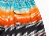Missoni Multicolour Zigzag Print Men’s Swim Shorts – Size L men