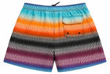 Missoni Multicolour Zigzag Print Men’s Swim Shorts – Size L men