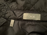 Dior Navy Blue Cannage Quilt Nylon Blend Oversized Light Jacket Size 50 men