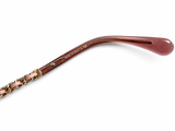 CHANEL Pink Leather CC Aviator Pilot Winter Sunglasses - 4219