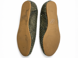 Le Silla Gilda Crystal-Embellished Mesh Mary Jane Ballet Flats – Size 38½ ladies