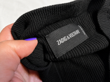 Zadig & Voltaire Fine Knit V-Neck Jumper Pullover ladies