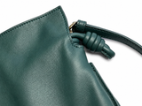 Loewe Mini Flamenco Knot Clutch Bag – Vetiver Green Soft Nappa Leather ladies