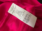 Giorgio Armani Virgin Wool Tuxedo Blazer In Solid Medium Pink Size I 40 UK 8 US 4 Small ladies