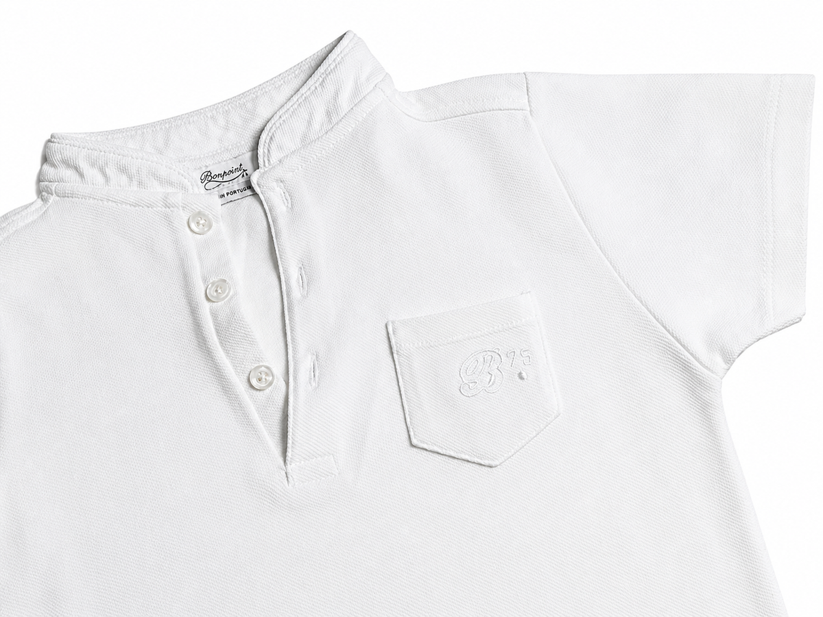Bonpoint Boys’ Piqué Polo T-Shirt 4 yards children
