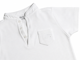Bonpoint Boys’ Piqué Polo T-Shirt 4 yards children