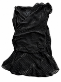 angelo katsapis BLACK DRESS SIZE UK 12 US 8 IT 44 L ladies