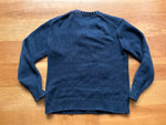 Ralph Lauren Polo Bear Intarsia Cotton Knit Sweater Jumper Sz XS/P ladies