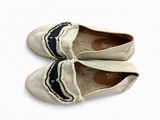 Zadig and Voltaire Women's City Frayed Espadrille Flats Size 39 ladies
