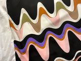 Emilio Pucci Silk Waves Printed Mini Dress – Size M ladies
