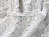 White Eyelet Babydoll Beach Dress Ladies