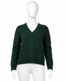Prada Cashmere Blend V-Neck Sweater size I 38 ladies
